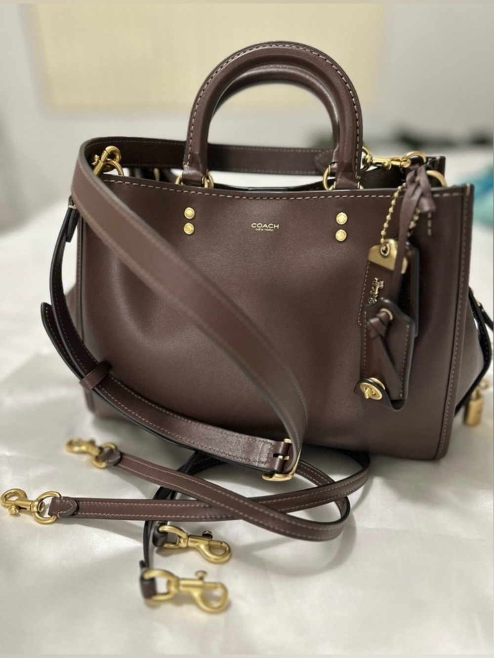 🔥Coach Rogue 31 in Maple 🍁 Mint Pristine Condition